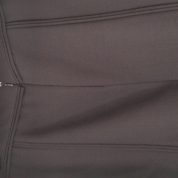 TORY Burch Pencil Skirt Brown 2 - Picture 7 of 9